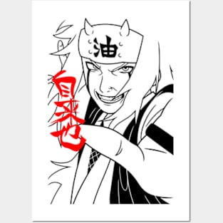 Anime Shinobi Ero Sennin Art and Poster Posters and Art